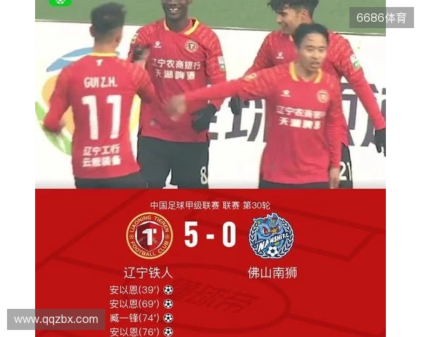 上演帽子戏法,辽宁铁人球员安以恩当选中甲第30轮最佳球员 上演帽子戏法,辽宁铁人球员安以恩当选中甲第30轮最佳球员